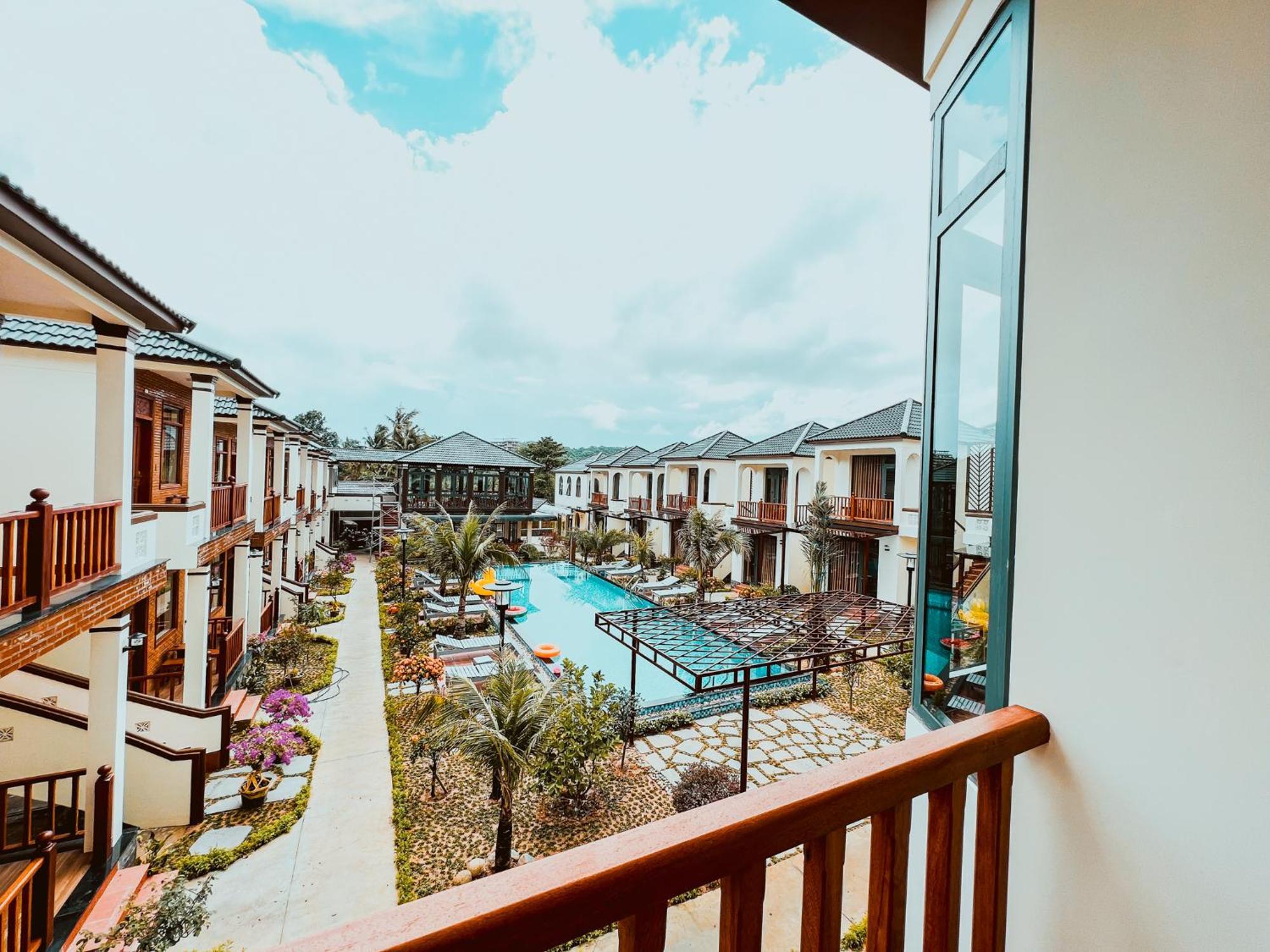Palm Bay Resort دونغ دونغ المظهر الخارجي الصورة